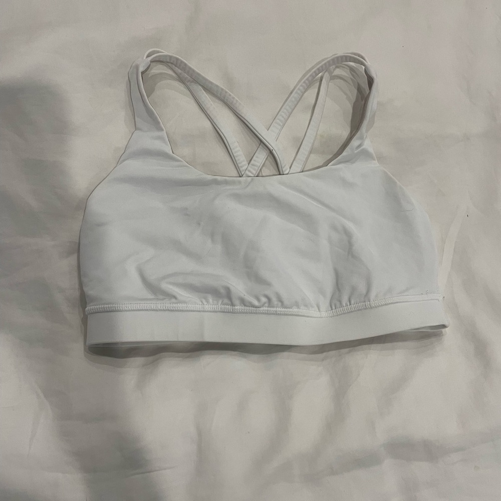 lululemon athletica White Sports Bra